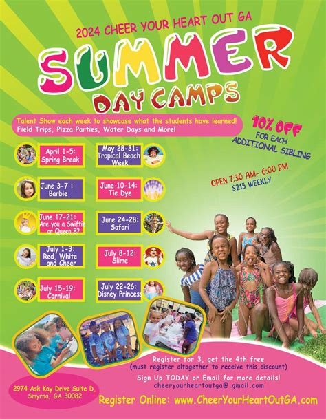 Entry By Sabbir For Cheerleading Summer Camp Flyer Design