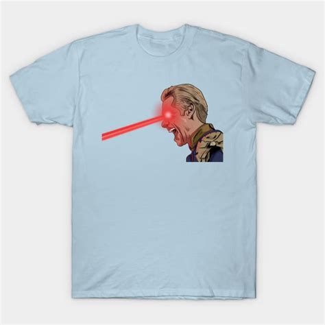 Homelander Laser Eyes - Homelander The Boys - T-Shirt | TeePublic