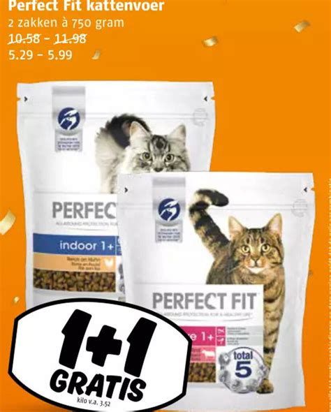 Perfect Fit Kattenvoer Aanbieding Bij Poiesz 1 1 Gratis