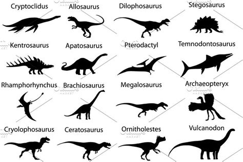 Dinosaurs of jurassic period | Prehistoric animals, Dinosaur ...