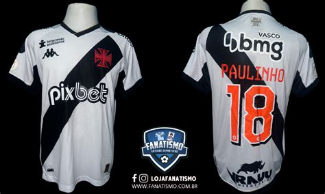 Camisa Do Vasco Oficial I Kappa Paulinho Usada Em Jogo M Fanatismo