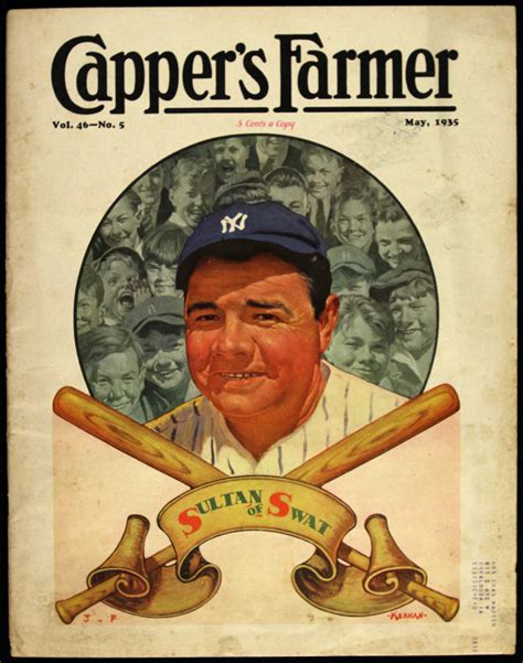 Lot Detail 1935 Babe Ruth New York Yankees Capper’s Farmer Magazine