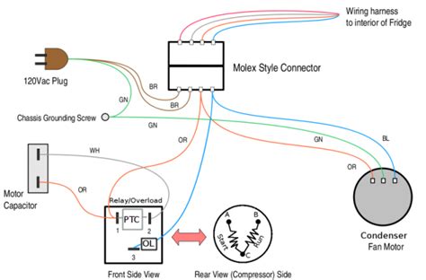 Fridge Compressor Wiring Diagram Electronic – Refrigeratio