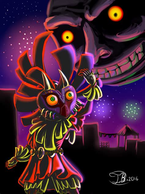 Majoras Mask Skull Kid By Griffinflash On Deviantart