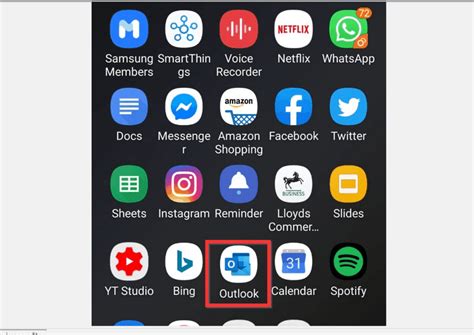 how to log out of outlook app on iphone