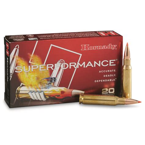 Hornady Superformance Winchester Gmx Grain Rounds