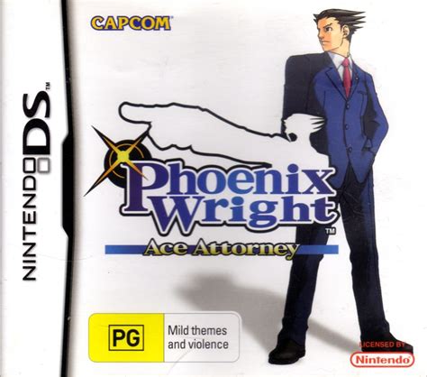 Phoenix Wright Ace Attorney Cover Or Packaging Material Mobygames