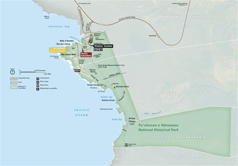 Puuhonua o Honaunau National Historical Park Map by US National Park ...