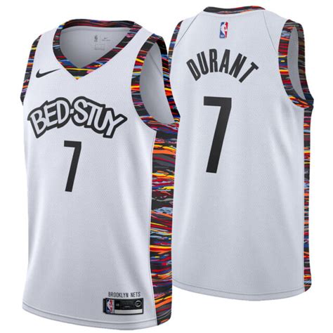 New 20192020 Nike Kevin Durant Brooklyn Nets Swingman Jersey City