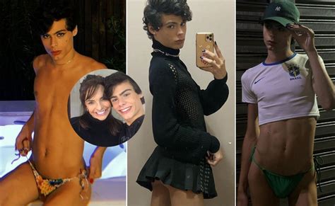 Filho Modelo De Luiza Tom Faz Sucesso Na Web Fotos De Biqu Ni