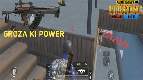 Pubg Mobile Lite Air Drop Gun Groza Is Best Gun Youtube