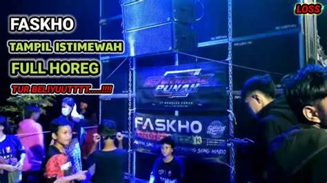 Full Horeg Faskho Tampil Istimewah Dikarnaval Urek Urek Gondanglegi