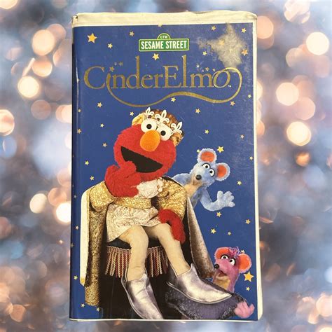 Sesame Street Cinderelmo 2000 Clamshell Case Vhs Tape Etsy