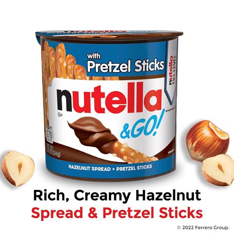 ¡nutella Y Go Cacao De Avellana Con Pretzels Chile Ubuy