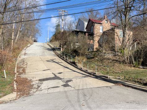 Canton Avenue in Pittsburgh: The Steepest Street in the United States ...