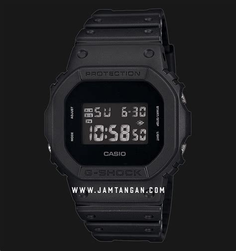 Casio G Shock Dw Bb Dr Black Out Men Digital Dial Black Resin Band