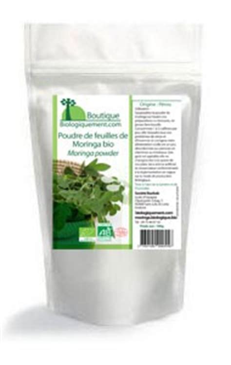 La feuille de Moringa bio en poudre pour la vitalité Moringa bio