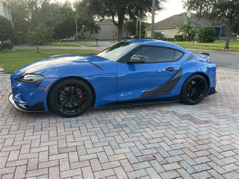 2021 A91 Edition Supra Refraction Blue Supramkv 2020 Toyota