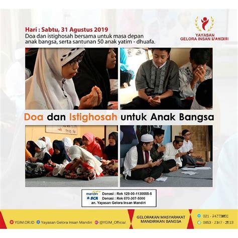 Doa Dan Istighosah Untuk Anak Bangsa Gimf Gelorakan Masyarakat