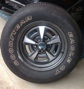 4 235 60R15 98s Goodyear Eagle GT II Tires Set 235 60 15 Raised White ...