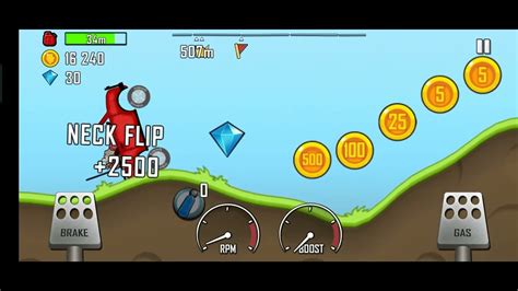 Gameplay Hill Climb Racing Monster Thar Coolhill Climb Racing