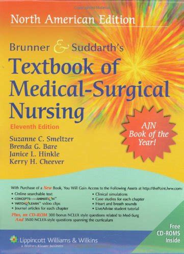 Brunner And Suddarths Textbook Of Medical Surgical Nursing 11th Edition