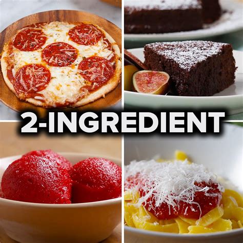 5 Easy 2-Ingredient Recipes