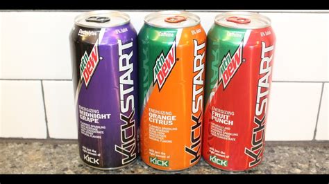 Mountain dew kickstart flavors - teachlasem