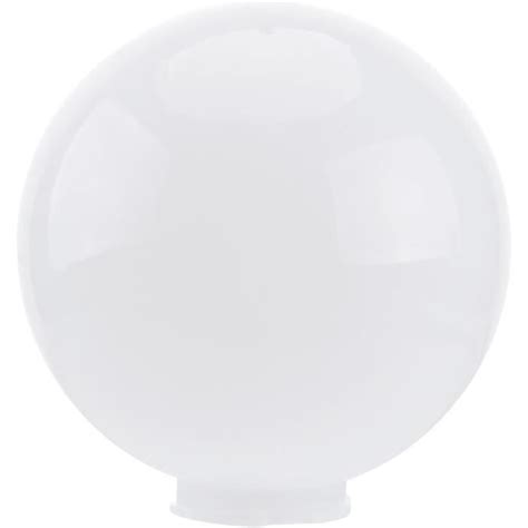 Globe En Verre D Poli Abat Jour Globe En Verre Blanc Couvercle D Abat