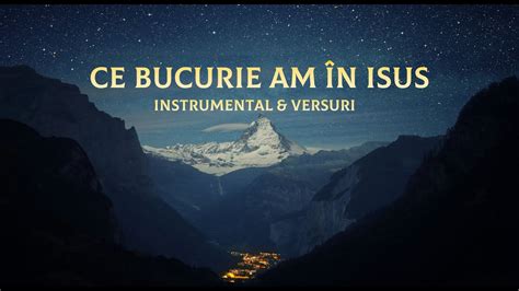 Ce Bucurie Am N Isus Blessed Assurance Instrumental Versuri