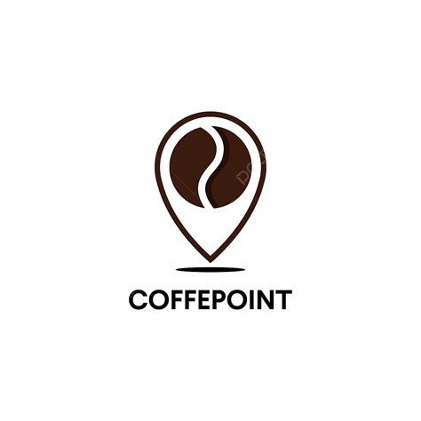 Coffee Bean Logo Vector Art PNG, Minimalistic Vector Logo For Coffee ...