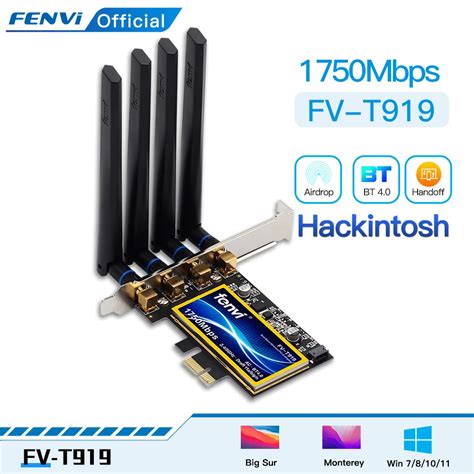 Fenvi T Dual Band Mbps Ac Hackintosh Bcm Macos