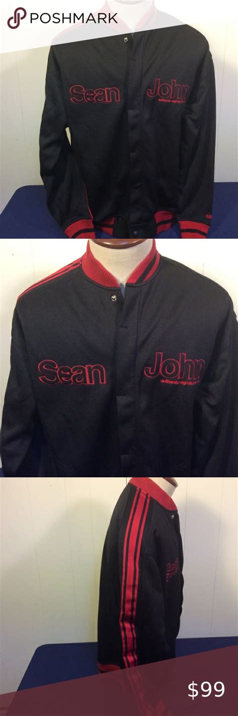 Sean John Mens Varsity Jacket Varsity Jacket Mens Jackets Jackets