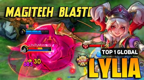 Lylia Magitech Blaster Lylia Best Build Mobile Legends Youtube