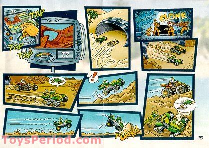 LEGO 4594 Maverick Sprinter And Hot Arrow Instructions And Parts List