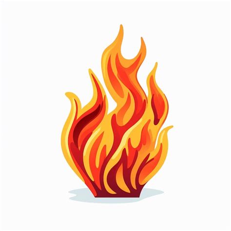 Premium Vector Fire Hot Heat Flame Burn Illustration Bonfire Vector