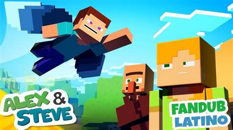 Steve Puede Volar La Vida De Alex Y Steve Animación De Minecraft