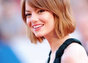 Coupe De Cheveux Emma Stone Bob