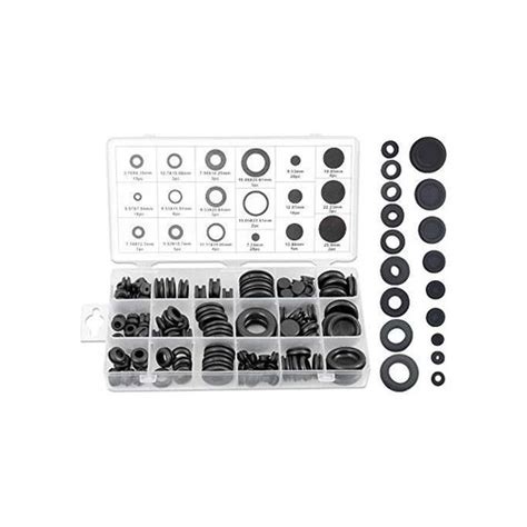 Jual Rubber Grommet Kit 125Pcs Firewall Hole Plug Assortment Set 18