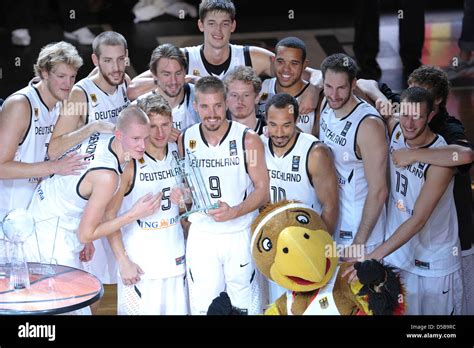 The German National Basketball Team Celebrates Its 68 54 Win Win