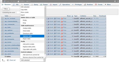 Cómo Optimizar La Base De Datos De Wordpress Vlcweb