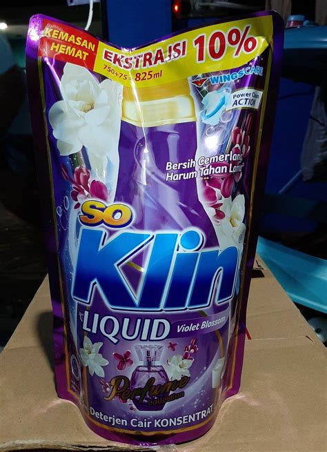 So Klin Liquid Softergent Deterjen Cair Konsentrat Sabun Cuci Cair