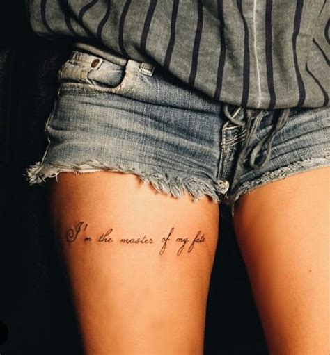 Ideas Frases Para Tatuajes En La Pierna En Su Extension