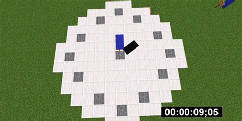 Minecraft Clock