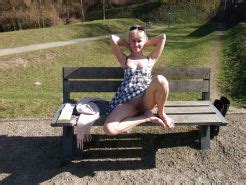 Amateur Mature Showing Outdoors With Out Panties Porn Pictures XXX Photos Sex Images