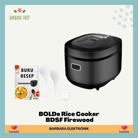 RICE COOKER BOLDE Magic Less Sugar Firewood Rendah Gula 2 Liter