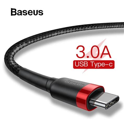 Baseus Usb Type C Cable For Usb C Mobile Phone Cable Fast Charging Type