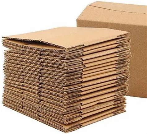 Single Wall 3 Ply Corrugated Box 3ply 5ply 7ply At Rs 40 Piece In