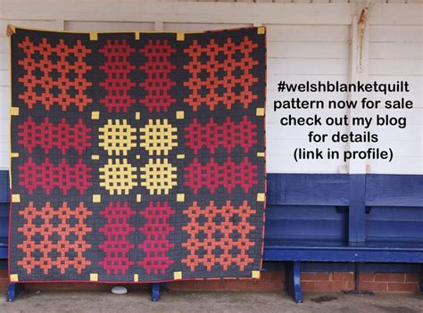 Welsh Blanket Quilt Caernarfon Pdf Pattern Mary Emmens Welsh