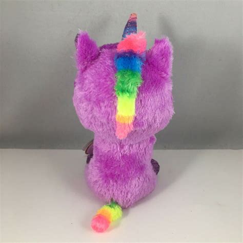 Ty Beanie Boos ROSETTE The Purple Unicorn 6 Inch Stuffed Plush